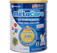 Sữa metacare eco 0+ 800g ( 0-12 tháng) 