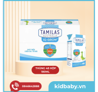 Thùng 48 hộp sữa bột pha sẵn Tamilas IQ Grow 180ml