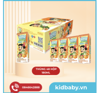 Thùng sữa Kun hương cam có thạch 48 hộp x 170ml