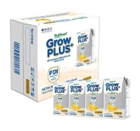 Thùng 24 hộp sữa dinh dưỡng pha sẵn GrowPLUS Bạc hương chuối 110ml