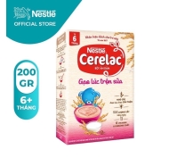 Bánh ăn dặm Nestle Gạo lức trộn sữa HG 200g