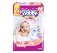 Miếng lót Bobby size NB2 60 miếng