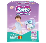 Tã quần Bobby size XXL28 miếng (15 - 25 kg) 
