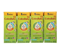 Lốc 4 hộp sữa bột pha sẵn Colosbaby Gold 180ml