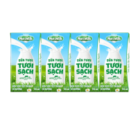 Lốc 4 hộp sữa tươi tiệt trùng Nutimilk có đường 110ml
