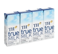 Lốc 4 hộp sữa tươi tiệt trùng TH true MILK có đường 180ml
