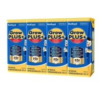 Lốc 4 hộp sữa pha sẵn Nutifood GrowPLUS+ xanh 1+ 180ml 