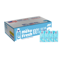 Thùng sữa tươi meta fresh ít đường 180ml ( 48*180ml)