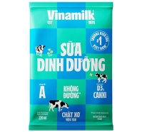 Bịch sữa tươi tiệt trùng Vinamilk không đường 220ml