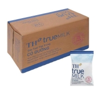 Thùng 48 bịch sữa tươi tiệt trùng TH true MILK có đường 220 ml