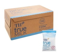 Thùng 48 bịch sữa tươi tiệt trùng TH true MILK ít đường 220 ml