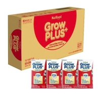 Thùng 48 hộp sữa pha sẵn Nutifood GrowPLUS+ đỏ ít đường 1+ 110ml