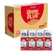 Thùng 48 hộp sữa pha sẵn Nutifood GrowPLUS+ đỏ ít đường 1+ 180ml
