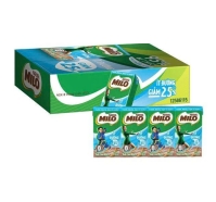 Thùng 48 hộp thức uống lúa mạch Nestlé Milo ít đường 110ml 