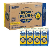 Thùng 48 hộp sữa non pha sẵn Nutifood GrowPLUS+ vàng 2+ 180ml