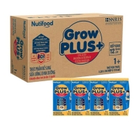 Thùng 48 hộp sữa pha sẵn Nutifood GrowPLUS+ xanh 1+ 110ml 
