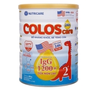 Sữa Nutricare ColosCare 24h 2+ 800g ( 2-10 tuổi)