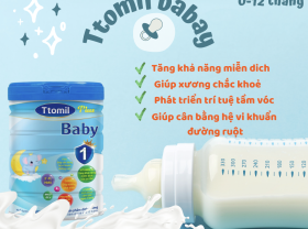 Sữa Ttomil baby 1 ( 0-12 tháng tuổi )