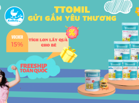 Sản phẩm sữa dinh dưỡng Ttomil: đồng hành cùng con yêu của bạn