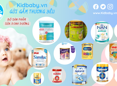 Top 20 sản phẩm sữa bột cho trẻ 6 - 12 tháng tìm kiếm nhiều nhất dành cho bé 