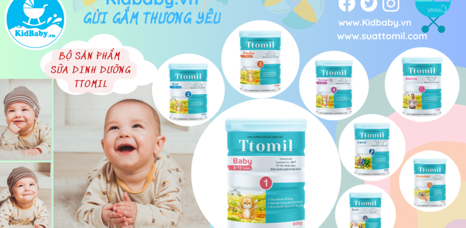 Sữa dinh dưỡng Ttomil 